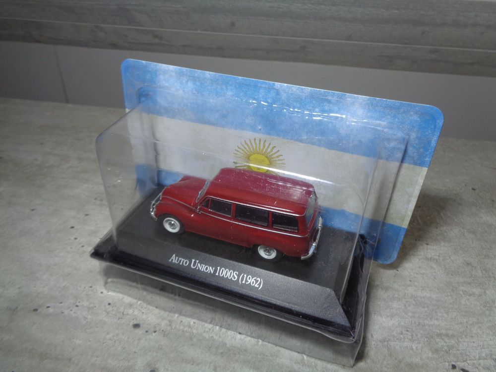 Salvat 1:43 Classic Car Auto Union 1000S 1962 6