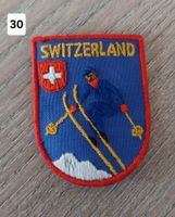 Badge , Patch, Aufnäher SWITZERLAND , Skifahrer (30)