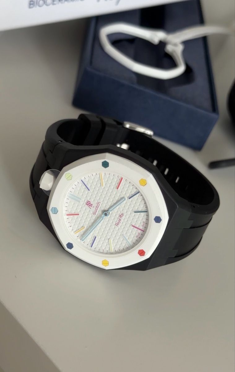 Swatch Orologi: Audemars Piguet x Swatch watch – Nuovo e nell'imballaggio originale da Paradiso venduto da viorea 1
