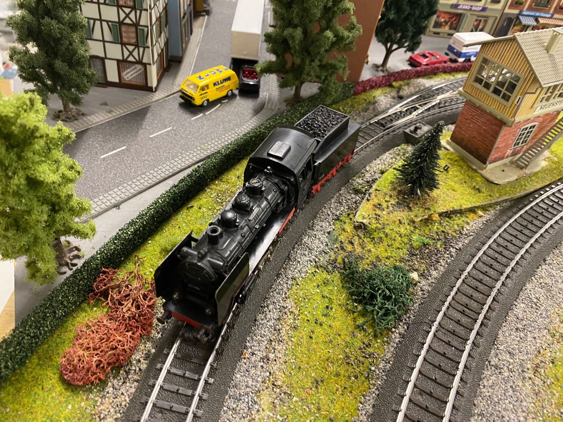 Märklin Modellini di ferrovie: Märklin Dampflok AC analog alt – Usato da Rufi venduto da rufianer