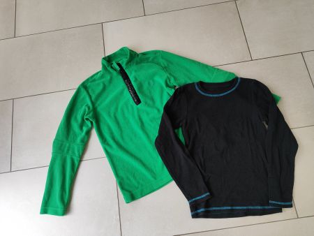 Kuscheliger Skipullover Protest und Thermoshirt Gr. 140