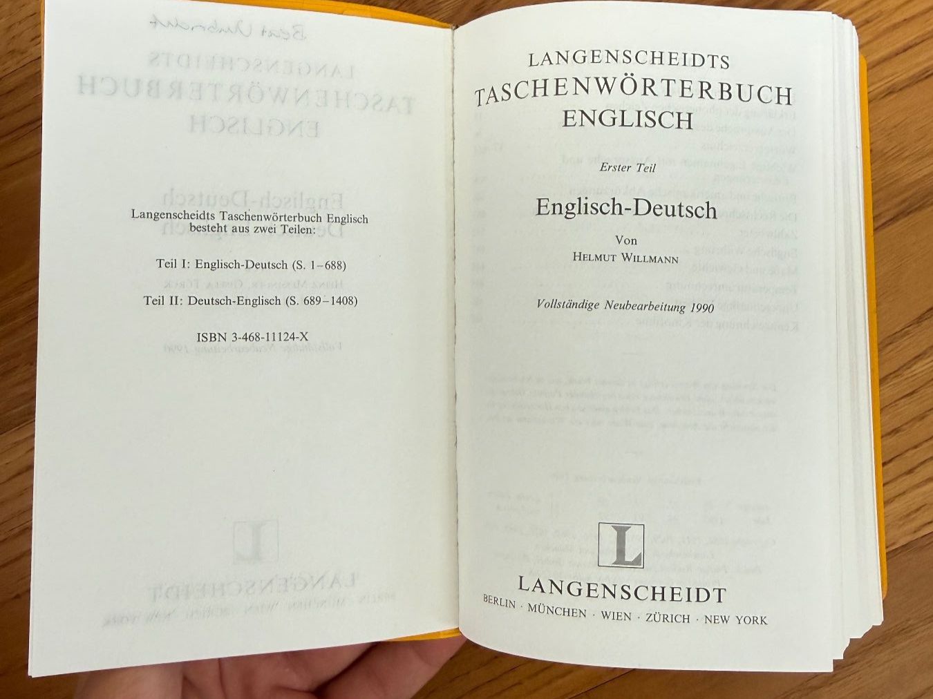 Libri: Taschen-Wörterbuch Englisch – Usato da Sissach venduto da  2