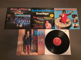 Schallplatten-Konvolut 5 LPs Reinhard Mey, Tony Marshall etc