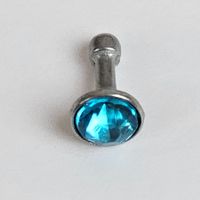 Anti-Dust Plug / Deko - für Audio Klinke 3.5mm (Türkis) NEU*