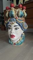 Abhika Vase Moro Lady (Keramik) Sizilien 