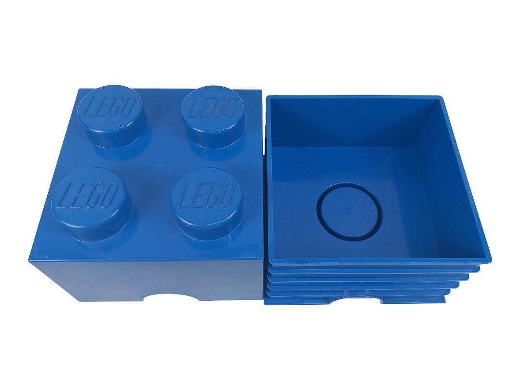 Recipients et similaires: Lego Aufbewahrungsbox Blau – D'occasion à Hünenberg par Restwert_Zug