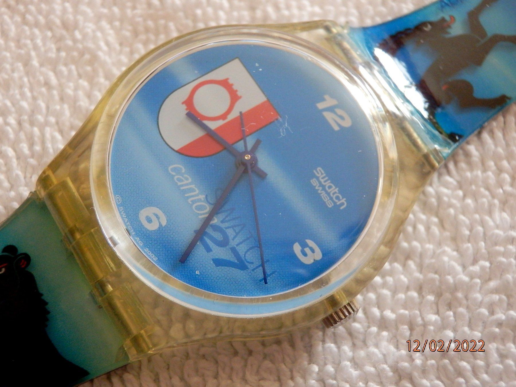 Swatch Orologi: Swatch 2002, Canton27, – Usato da Ueberstorf venduto da dinbau 7