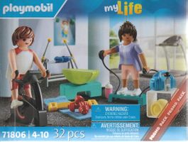 PLAYMOBIL MY LIFE 71806 FITNESS TRAINING  PROMO PACK new