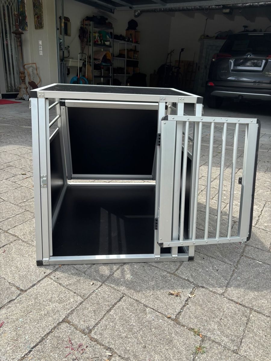 Gabbie, trasporto & Sicurezza: Hunde Alutransportbox – Usato da Weesen venduto da Elmax1 2