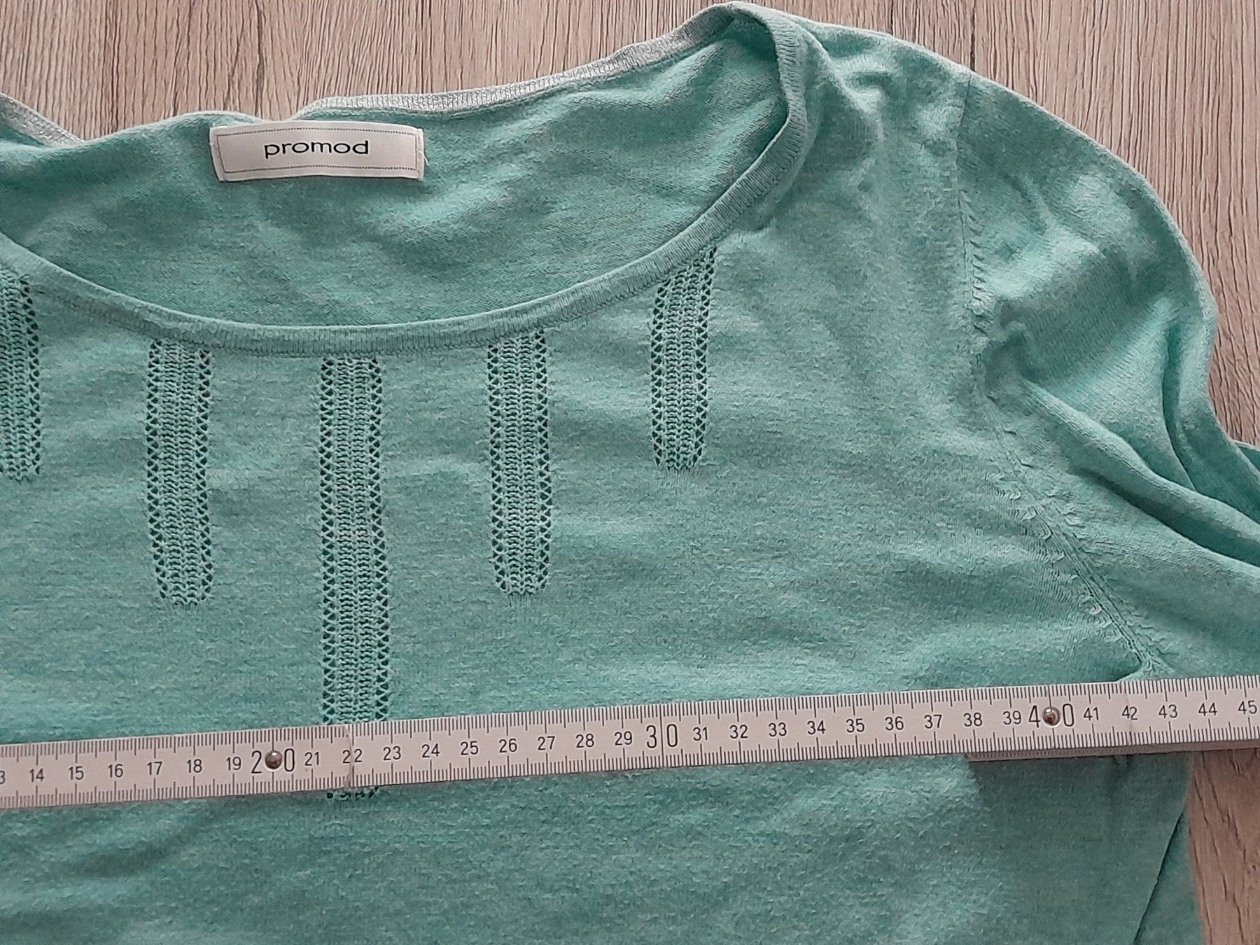 Promod Pullover & Sweatshirts: Leichter Promod Pullover türkis – Gebraucht aus Zürich von Sustainability 1