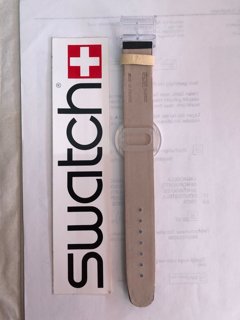 Swatch Orologi: POP Swatch Midi Uhrenarmband – Nuovo (secondo la descrizione) da Biel/Bienne venduto da winnertaco 1