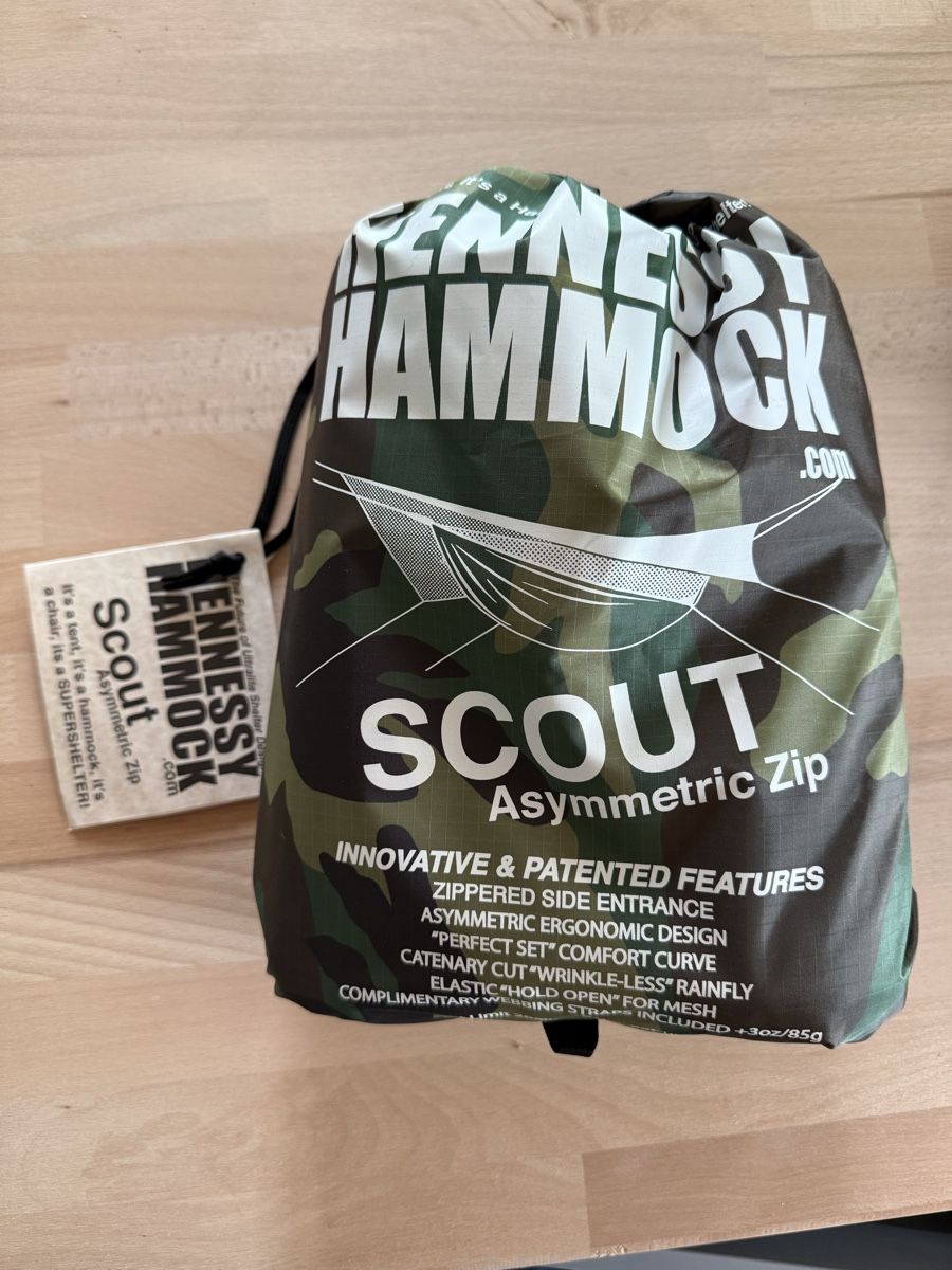 Hennessy Hammock Hängematten: Hamac Hennessy Hammock Scout asymmetrical Zip – Neu und originalverpackt aus Fontainemelon von jcharpilloz8