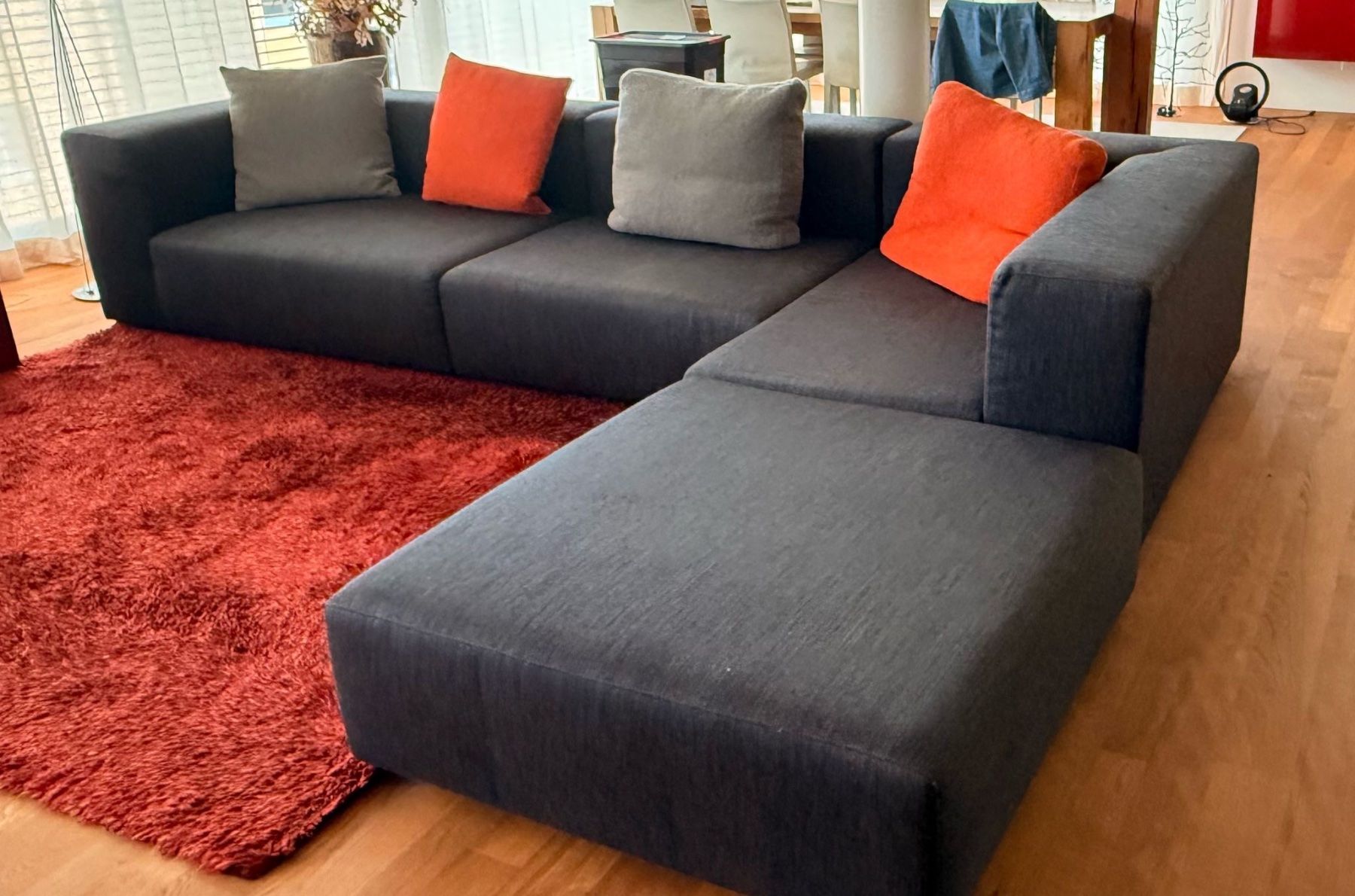 Sofas: Polstergruppe mit Teppich – D'occasion à Wilen par Chriga1o