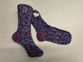 Handgestrickte Socken Gr. 39-41