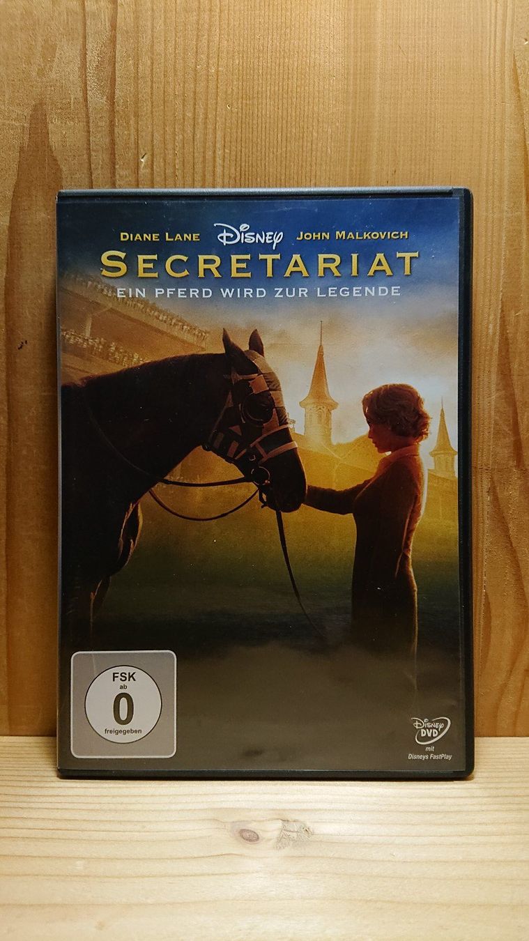 Tutti i DVDs: SECRETARIAT ein Pferd wird zur Legende DVD Disney – Usato da Wilderswil venduto da Exebub