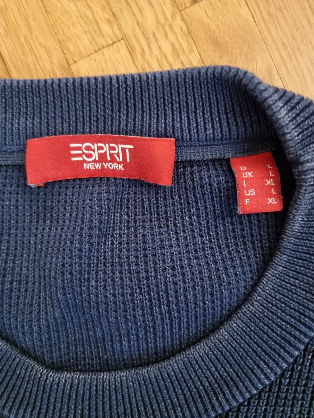 Esprit Maglioni & Felpe: Pull homme bleu marine ESPRIT L – Nuovo (secondo la descrizione) da Veyrier venduto da Leilazizou 1
