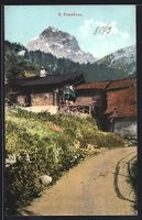 Frenières, Ortspartie mit Anwesen und B