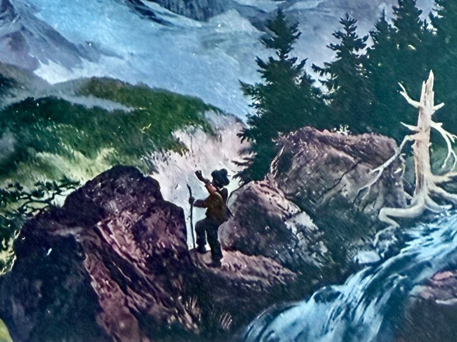 Cartoline postali: Jungfrau - Color - Animée. 1906 – Usato da Lutry venduto da Ediego 2