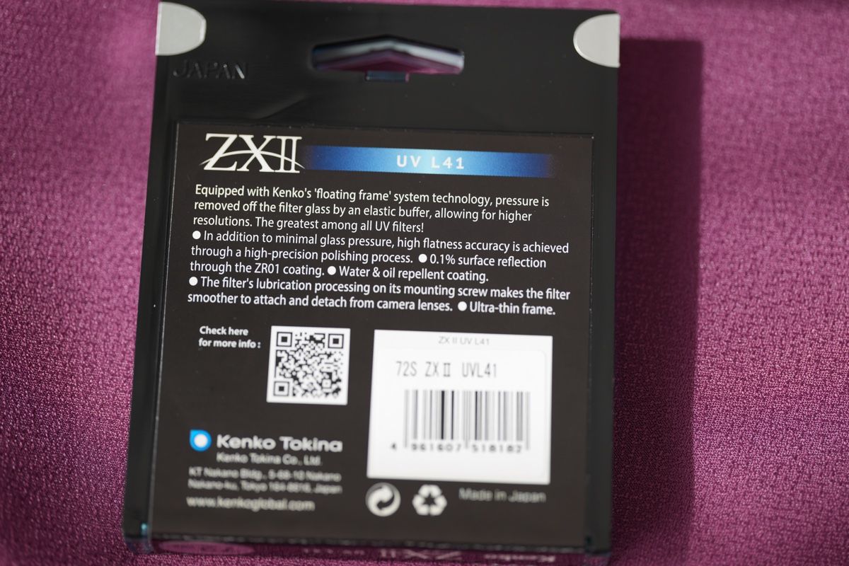 Kenko Filter: UV Filter L41 72mm Kenko ZXII – Neu (gemäss Beschreibung) aus Rüti ZH von ors_9ggw 1