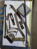 Metallteile Beschläge und Haken Konvolut