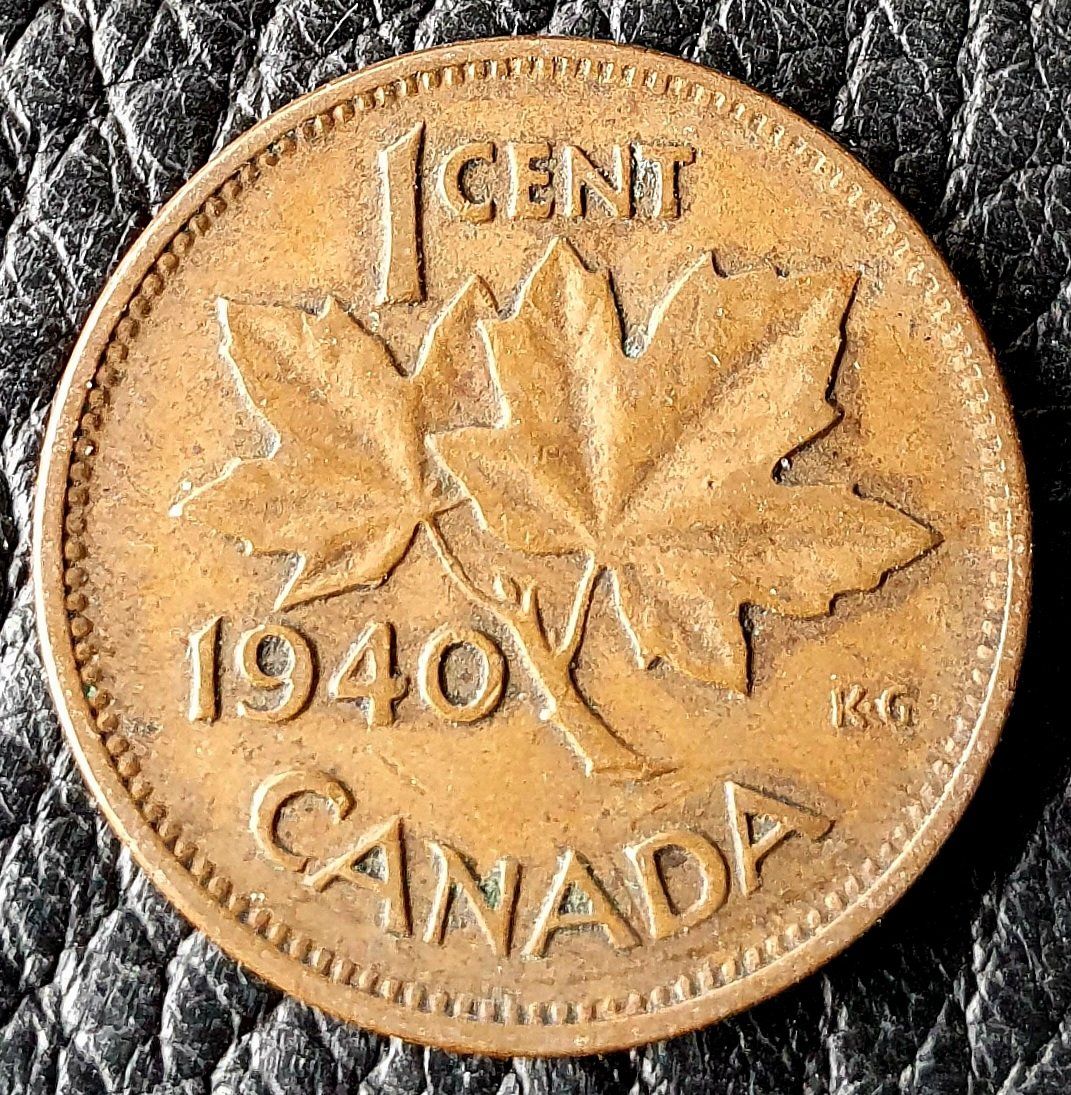 Alle Münzen: 1 Cent Canada 1940 – Gebraucht aus Egerkingen von Acc1 1