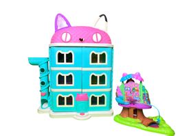 Gabby’s Dollhouse Purrfect Dollhouse + Fairy Treehouse