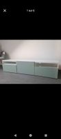 Meuble TV moderne Besta avec rangement - État impeccable!