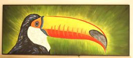 Grosses Gemälde: Tucano