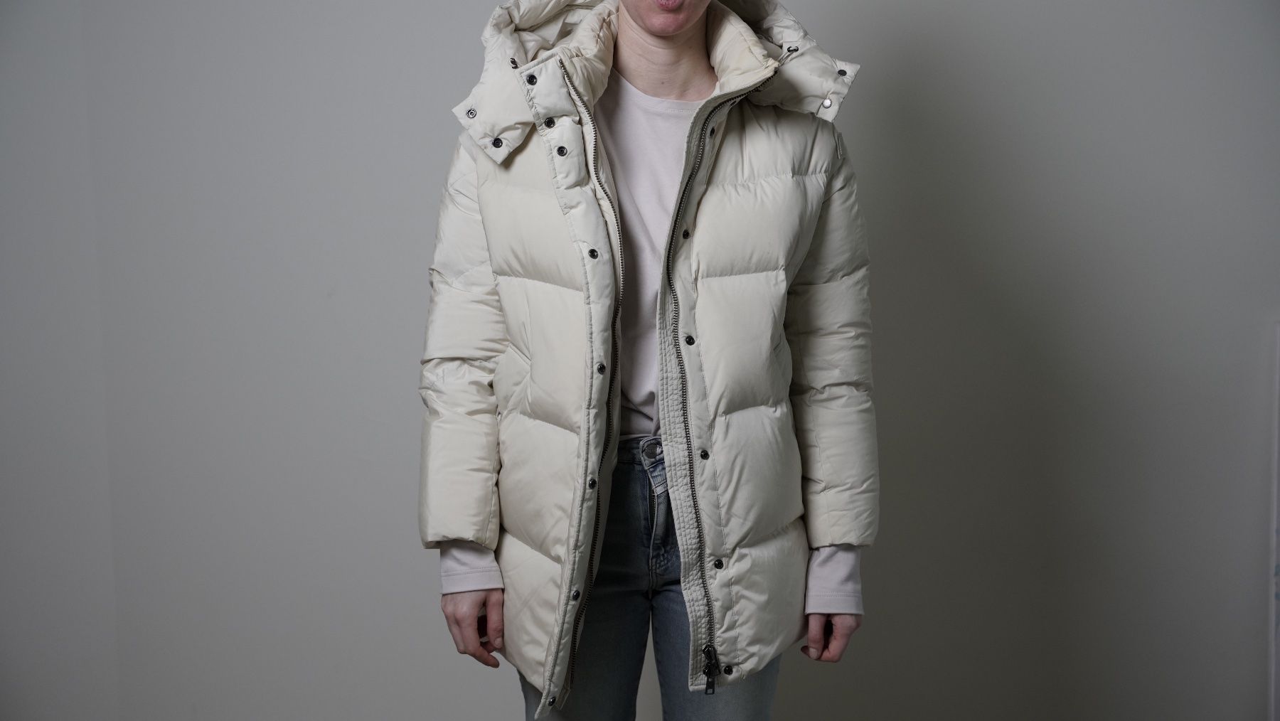 Woolrich Giacche: Woolrich Aurora Puffy Jacket Daunenjacke weiss beige – Nuovo (secondo la descrizione) da Zürich venduto da julia_vina 5