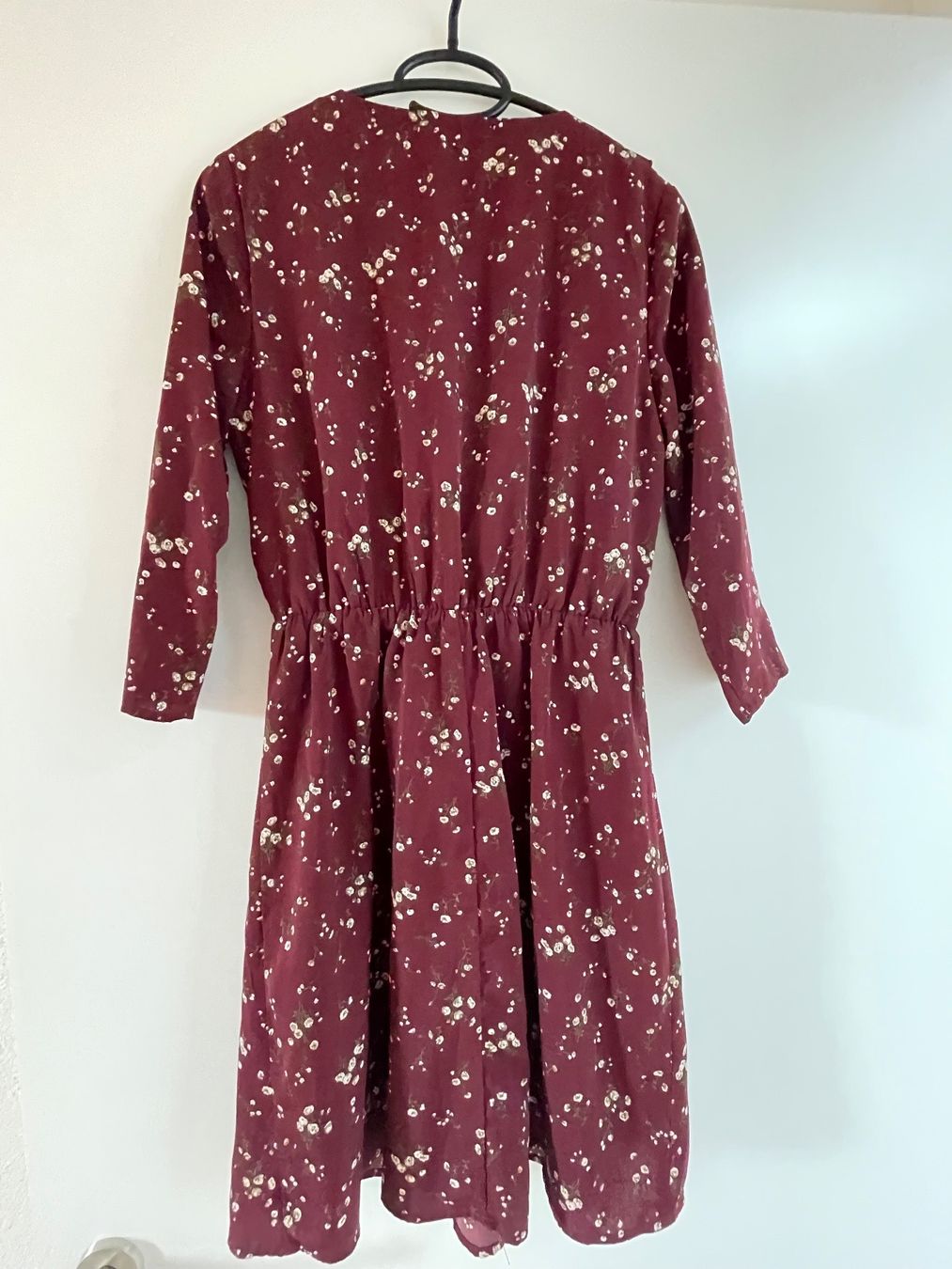 Kleider: Sommerkleid dunkelrot, Grösse 34 – Gebraucht aus Nidau von sve_2thh 3