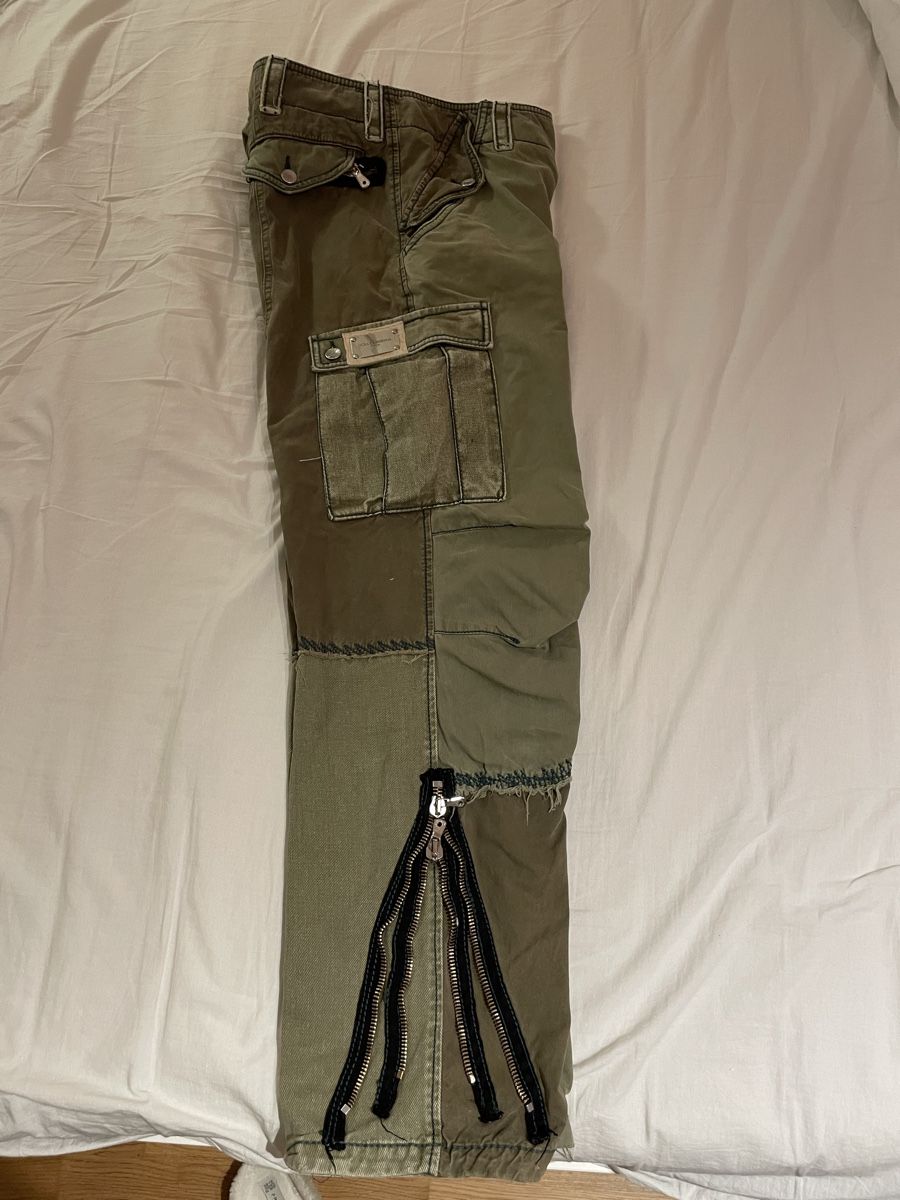 Dolce & Gabbana Pantaloni: Dolce & Gabbana SS06 Runway Cargo Docking Pants – Usato da Winterthur venduto da NGlauser21 6
