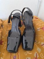 Massimo Dutti schöner Glanzlederpumps Gr. 39