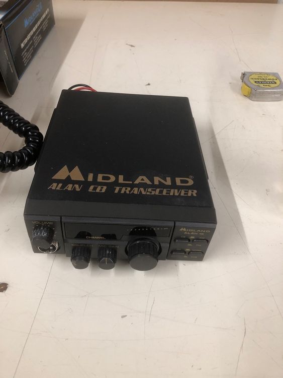Cb cibi midland precision series émetteur récepteur alan 18 40 canaux am-fm - Photo, audio & vidéo