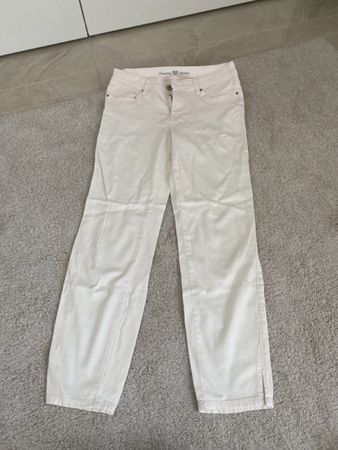 Chicorée Denim Damenhose Gr. 38 - Sommerliche Streifenhose!