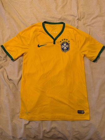 Brasilien Fussball Trikot Nike gelb Grösse S gebraucht 2014