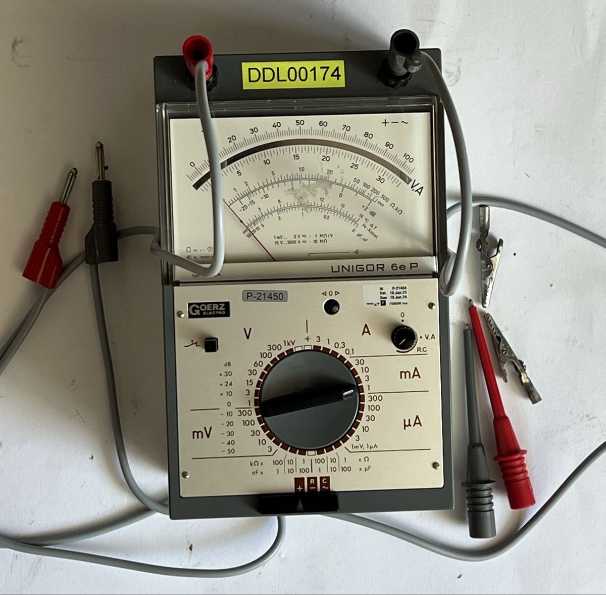 BBC Goerz Metrawatt Misurare: GOERZ Electro UNIGOR 6eP Schweizer Luftwaffe Multimeter  Zum – Usato da Oberhofen Thun'see venduto da SwissTreasure 1