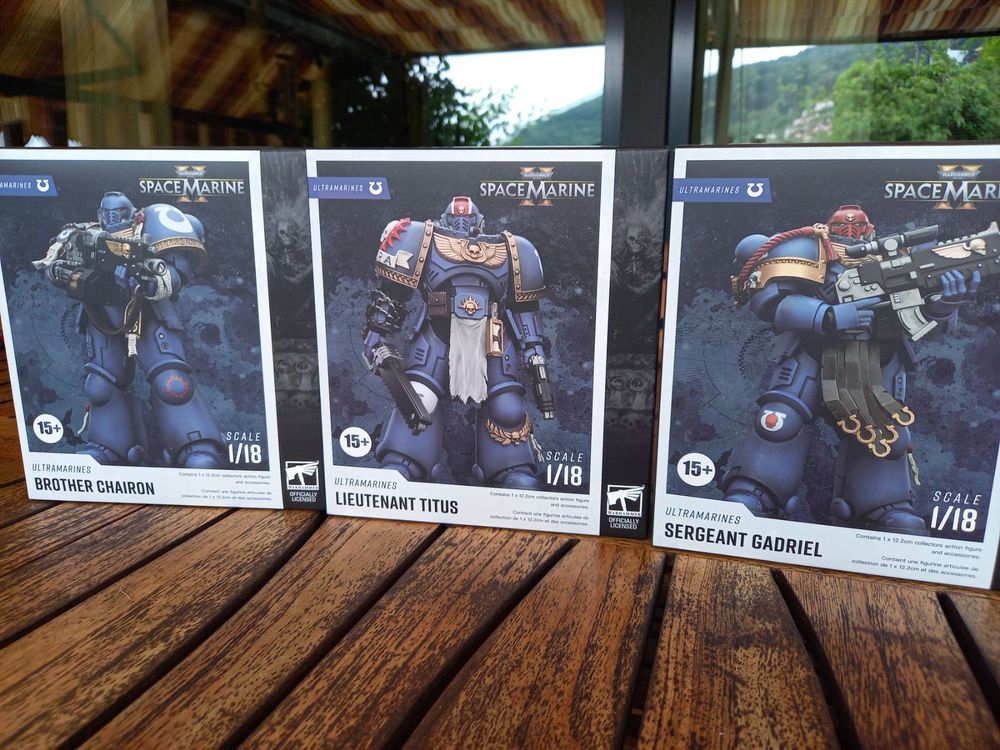 Figurines: Joytoy Warhammer 40K Ultramarines Space Marines II Sammlung – Neuf (Voir description) à Montagnola par mecha_gundam 7