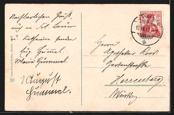Cartes postales: AK Männedorf, Teilansicht mit Booten – D'occasion à Berlin par bartko-reher 1