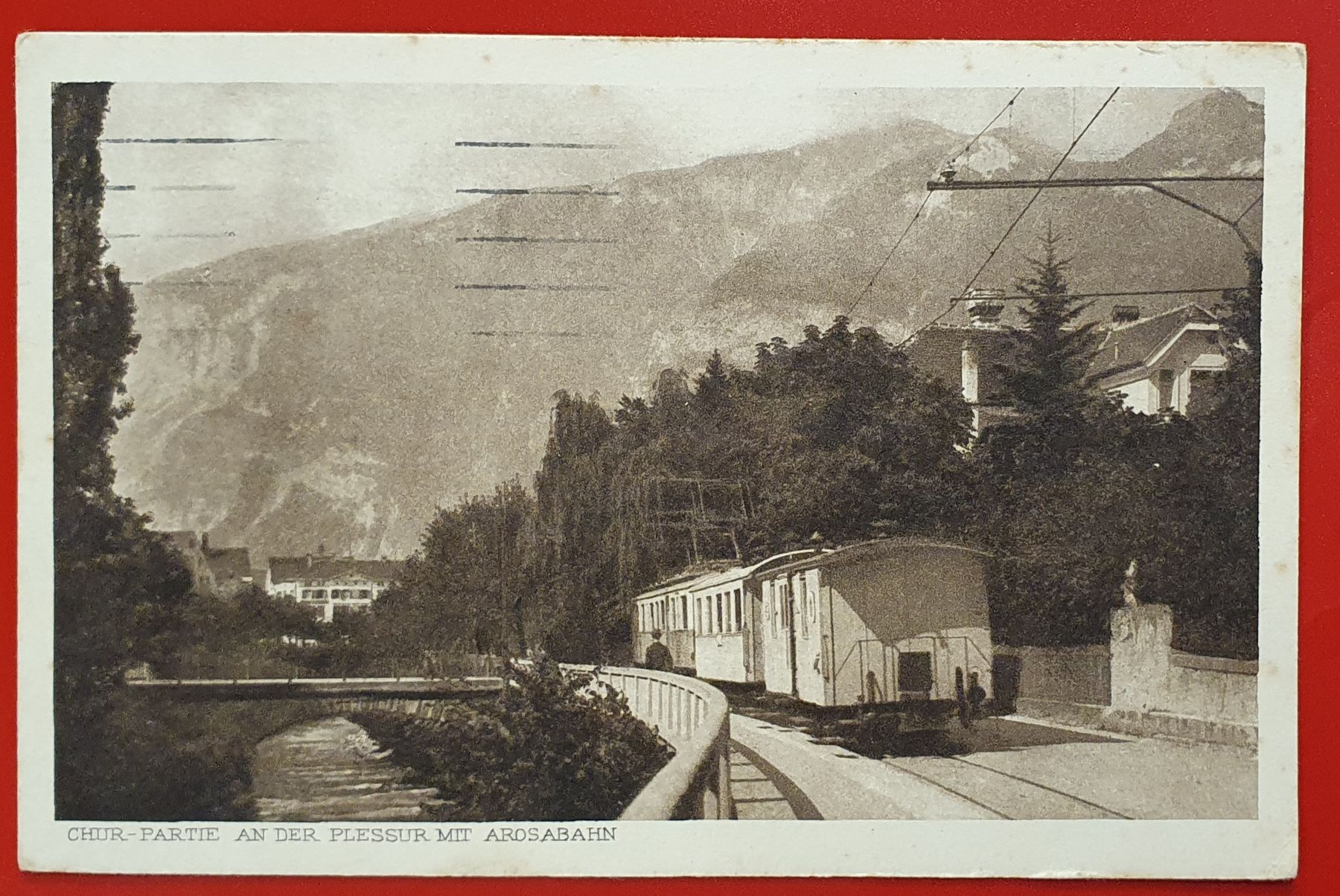 Cartoline postali: Chur - Arosa Bahn 1926 – Usato da Kreuzlingen venduto da Rschweiz1
