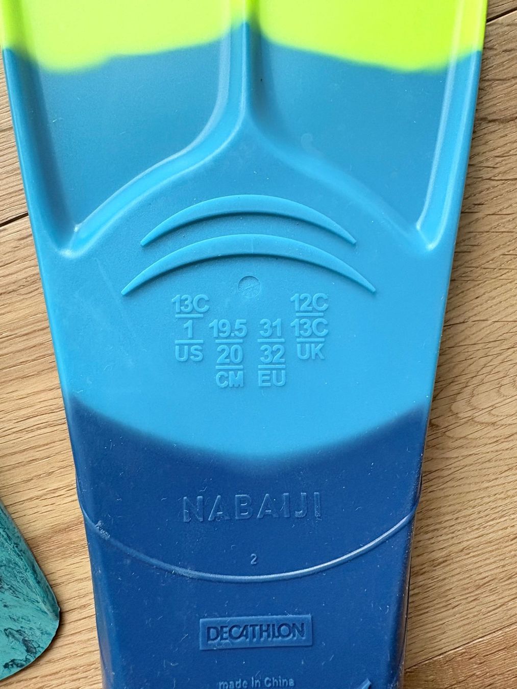 Decathlon Pinne, Maschere & Boccagli: Badeflossen Nabaiji Grösse 31/32 – Usato da Muttenz venduto da kuz_kx79 2
