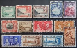 Bermuda British Lot mit alten Werten III