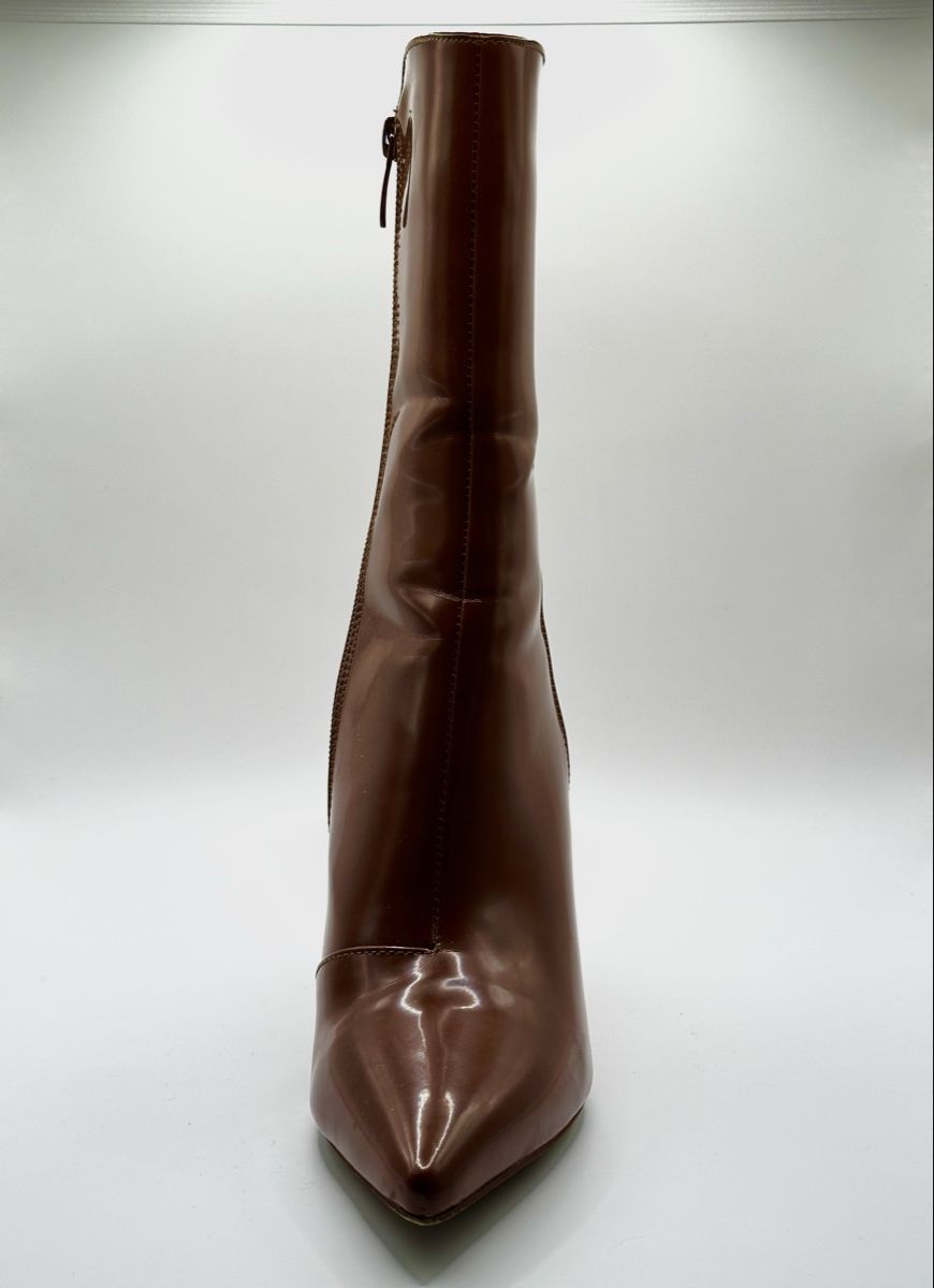 Scarpe da donna: Brown Pointed Heeled Boots  – Usato da Biel/Bienne venduto da sec_2llb 3