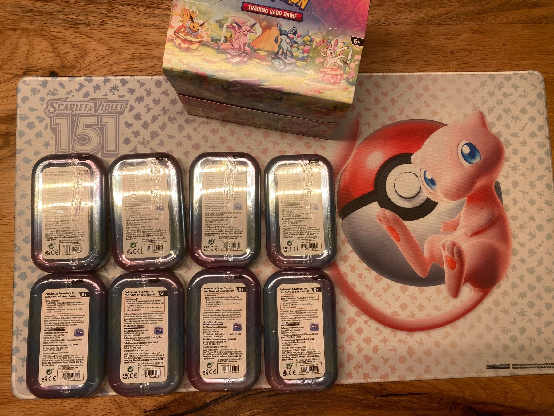 Pokémon Carte collezionabili: Prismatic Evolutions: Mini Tin Display all Artwork EN ab 1🔥 – Nuovo (secondo la descrizione) da Hausen AG venduto da Shrade 4
