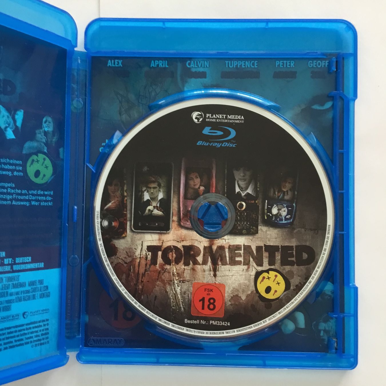 Tutti i DVDs: Tormented Blu Ray Selten – Nuovo (secondo la descrizione) da Blauen venduto da sternchen66 2