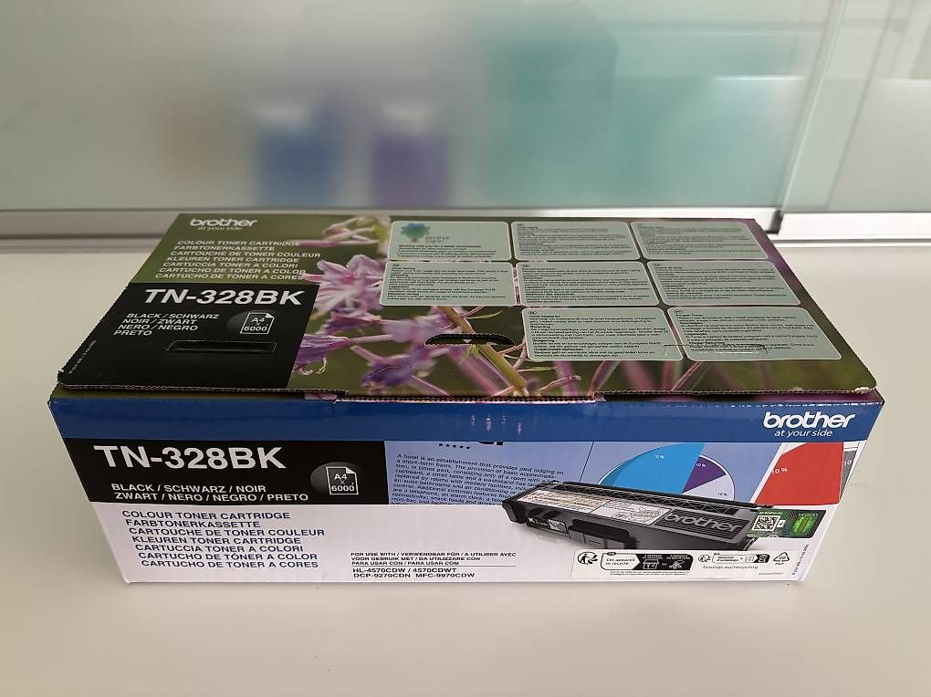 Brother Cartucce per stampanti & toner: Original Brother TN-328BK – Nuovo e nell'imballaggio originale da Jona venduto da Thola66