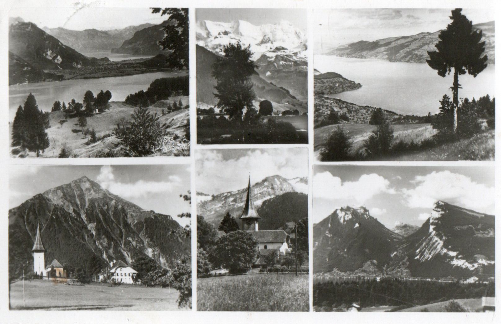 Ansichtskarten: Aeschi bei Spiez – Gebraucht aus Melano von pisonsdro