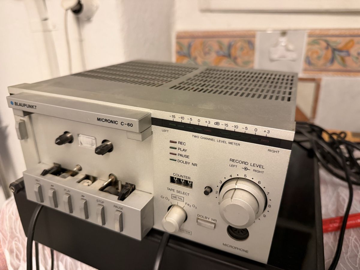 Blaupunkt Registratori: Blaupunkt RC-60 seltene Tapedeck – Difettoso da Trimbach venduto da SABO-61 1