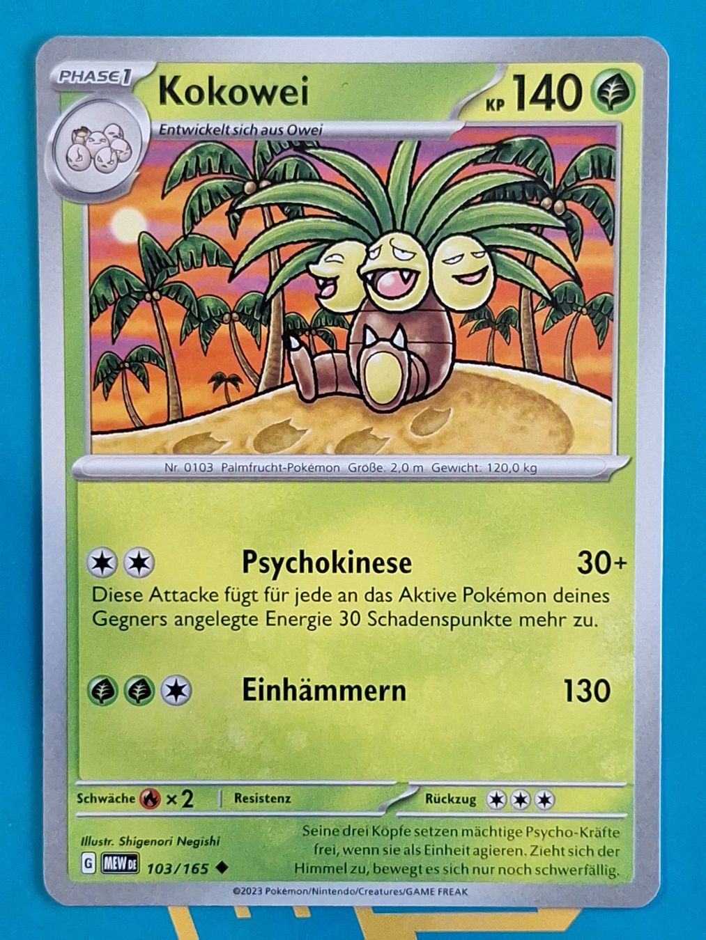 Pokémon Carte collezionabili: Kokowei - DEUTSCH Mew 151 - #2.8 – Usato da Altstätten SG venduto da GGsGameshop