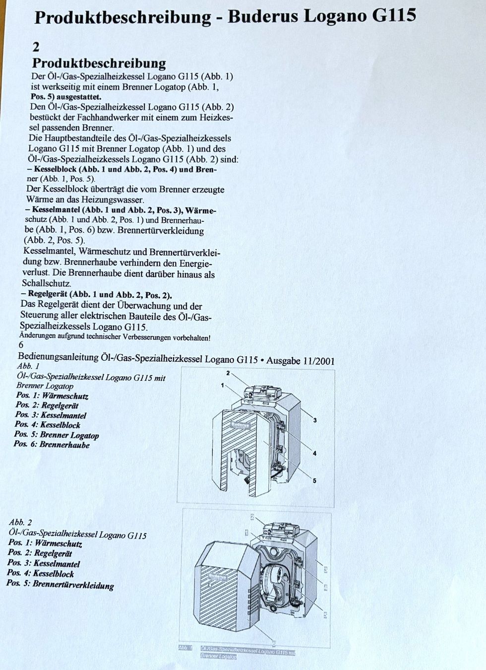 Buderus Radiatori: Buderus Logano G115 Oelheizung – Usato da Schöftland venduto da mioplus 5