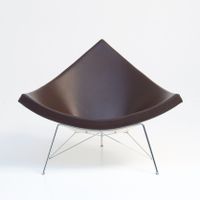 2x Vitra Coconut Chair, George Nelson, original, Leder dunke